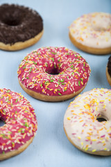 Multicolored donuts