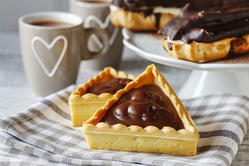 Chocolate triangles cookies