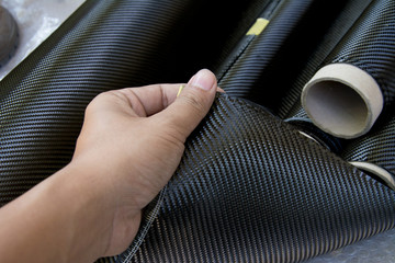 Carbon fiber composite raw material background