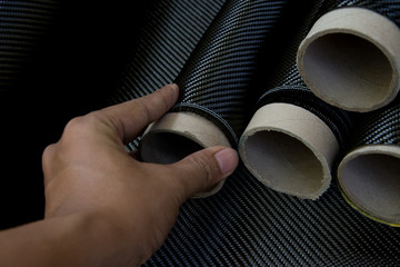 Carbon fiber composite raw material background