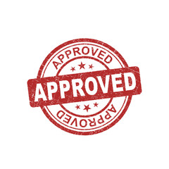 Round stamp approved.