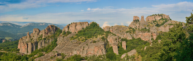Fototapeta na wymiar Panorama of Belogradchik rocks