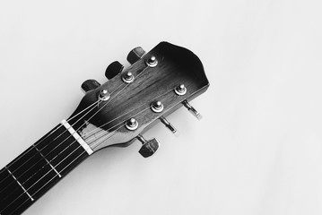 Guitar In Black And White Tone