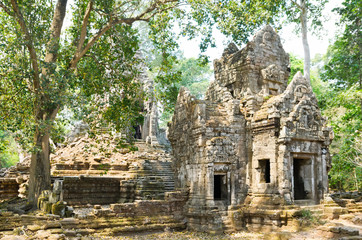 Fototapeta premium Preah Pithu in Angkor, Cambodia