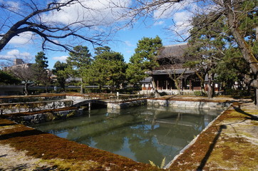 Fototapeta na wymiar Temple in Kyoto