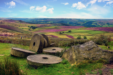 Abandoned Millstones at Stanage Edge