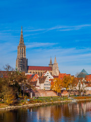 Naklejka premium View on Ulm, Germany