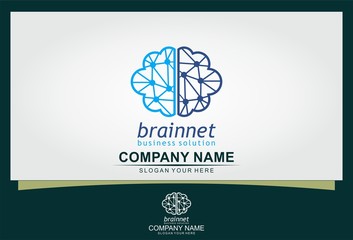 brain network logo