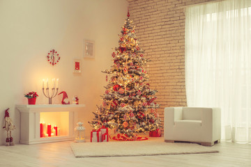 Christmas decor in houses 