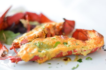 Bogavante  gratinado