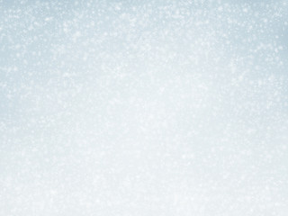 Beautiful Soft Falling Snow Background 