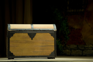 wooden trunk