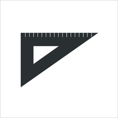 Ruler icon. Vector Illustration