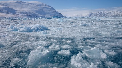 Eisfjord in Grönland