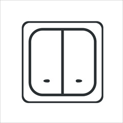 Switch icon. Vector Illustration