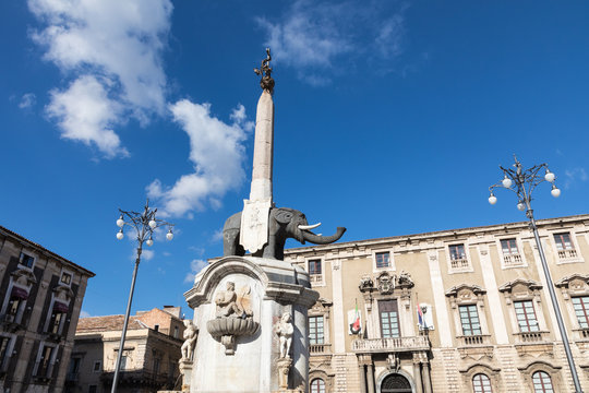 Symbol of Catania is Fountain of the Elephant.