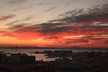 Sunset in Santa Pola