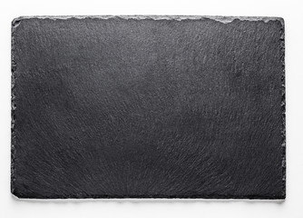 Каменная доска на белом фоне крупным планом © andrey2017