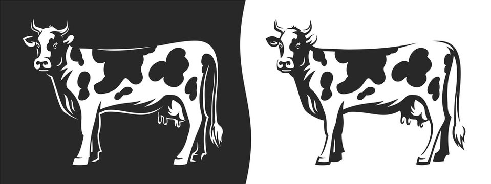 Dairy Cow Silhouette Images – Browse 20,686 Stock Photos, Vectors, and  Video | Adobe Stock