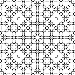 Design seamless monochrome grid pattern