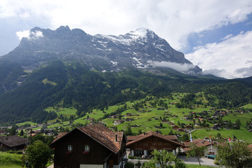 Fototapeta na wymiar Swiss alps