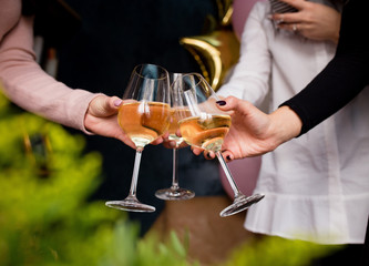  women celebrating birthday 