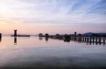Obraz premium three kingdoms scenic area wuxi