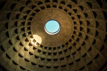 Dome of the Pantheon, Rome, Italy