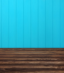  Background blue planks