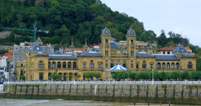 City Hall in San Sebastian Donostia Spain