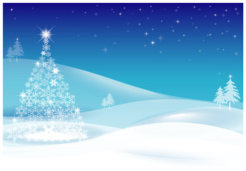Obraz premium Merry Christmas and happy new year background vector design