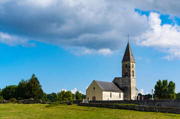 Fototapeta na wymiar Normandy Church