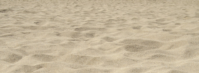 Sand on a beach