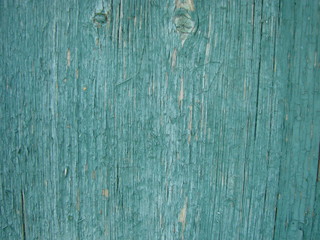 Vintage wood background with peeling paint.