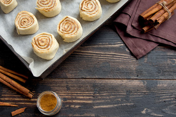 Fototapeta premium Cinnamon rolls