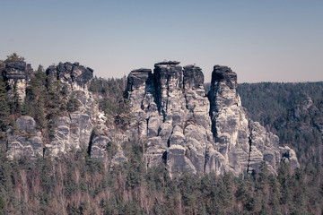 Bastei in Saxon Switzerland