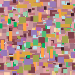 background of square brown confetti