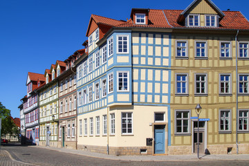 Halberstadt, Historische Altstadt, Fachwerkhäuser