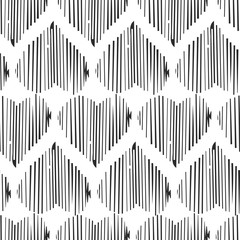 Colorful seamless pattern with hearts