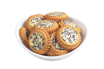Cookies with chocolate