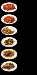 Chinese traditional menu 