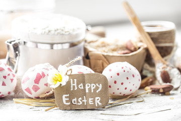 easter cooking still life