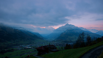 Ein typischer Herbsttag in der Schweiz