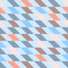 Seamless pattern of distorted diagonal diamonds
