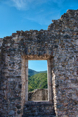 Ruin medieval  window