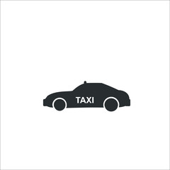 Taxi icon. Vector Illustration