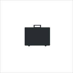 Suitcase icon. Vector Illustration