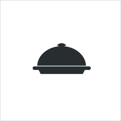 Restaurant dish icon