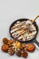 スモア　マシュマロのおやつ　(s'more)Marshmallow snack