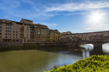 Fototapeta premium Canal In Florence Italy